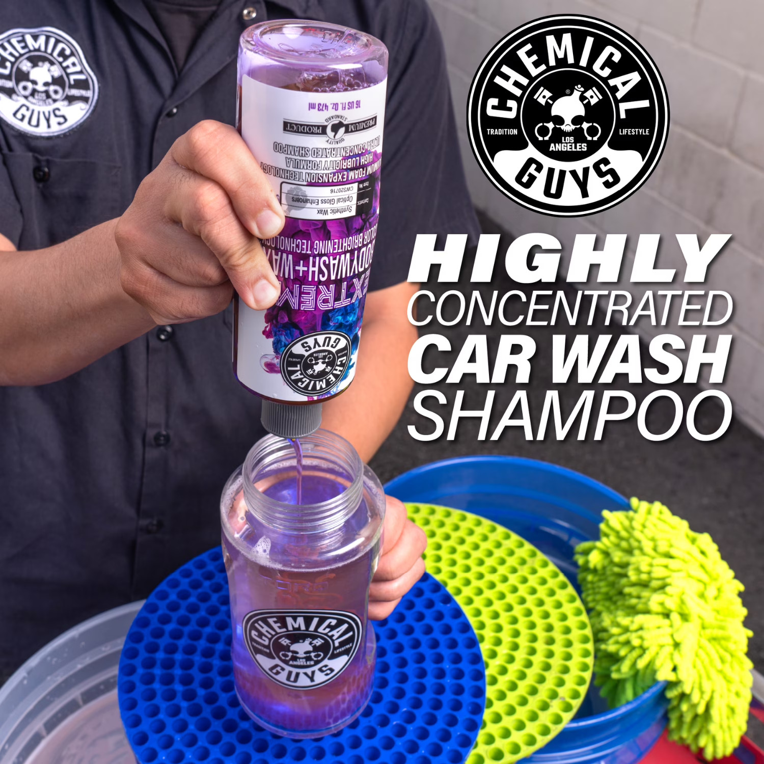(2 pack) Chemical Guys Extreme Body Car Wash & Wax with Color Brightening Techno