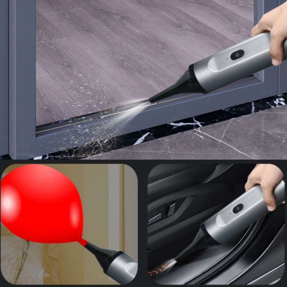 F500Plus Slim Cordless Car Vacuum Cleaner High Power , 15000Pa Powerful Suction