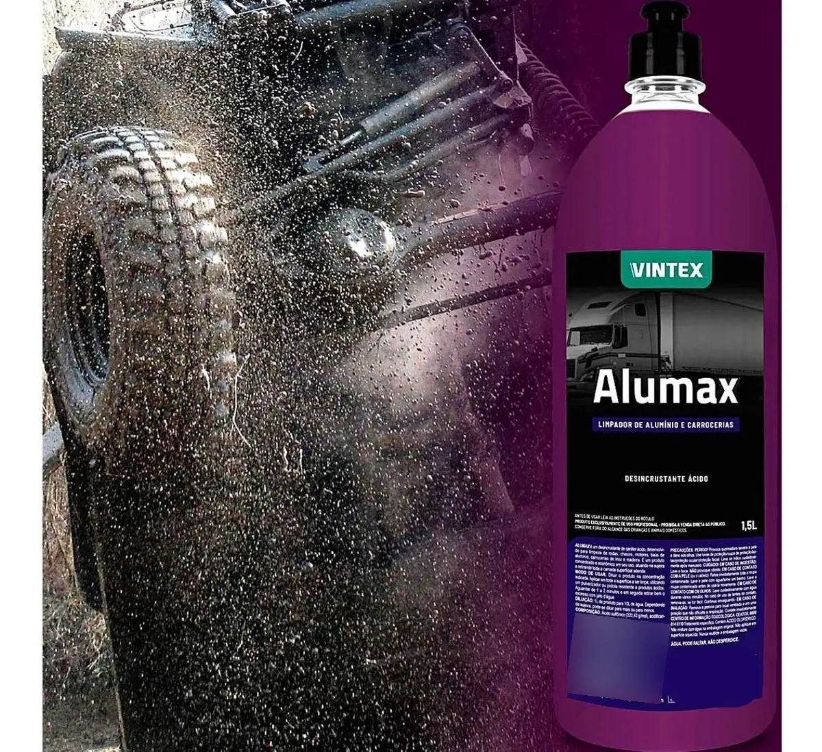 ALUMINUM CLEANER ALUMAX 1.5 LITERS + V-MOL 1.5 LITERS/Viintex Vonix