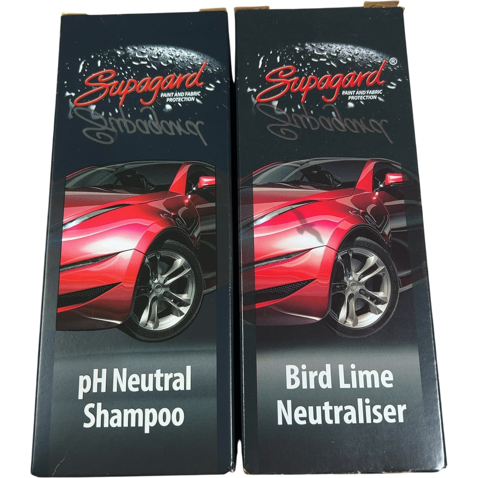 Supagard Car Care Kit pH Neutral Shampoo Bird Lime Neutraliser Cleaning Set