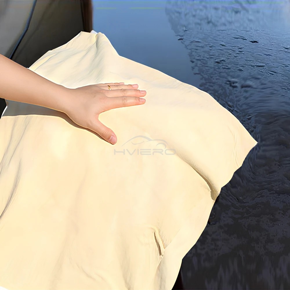 40x70cm Genuine Chamois Leather Cleaning Cloth Car Home Drying