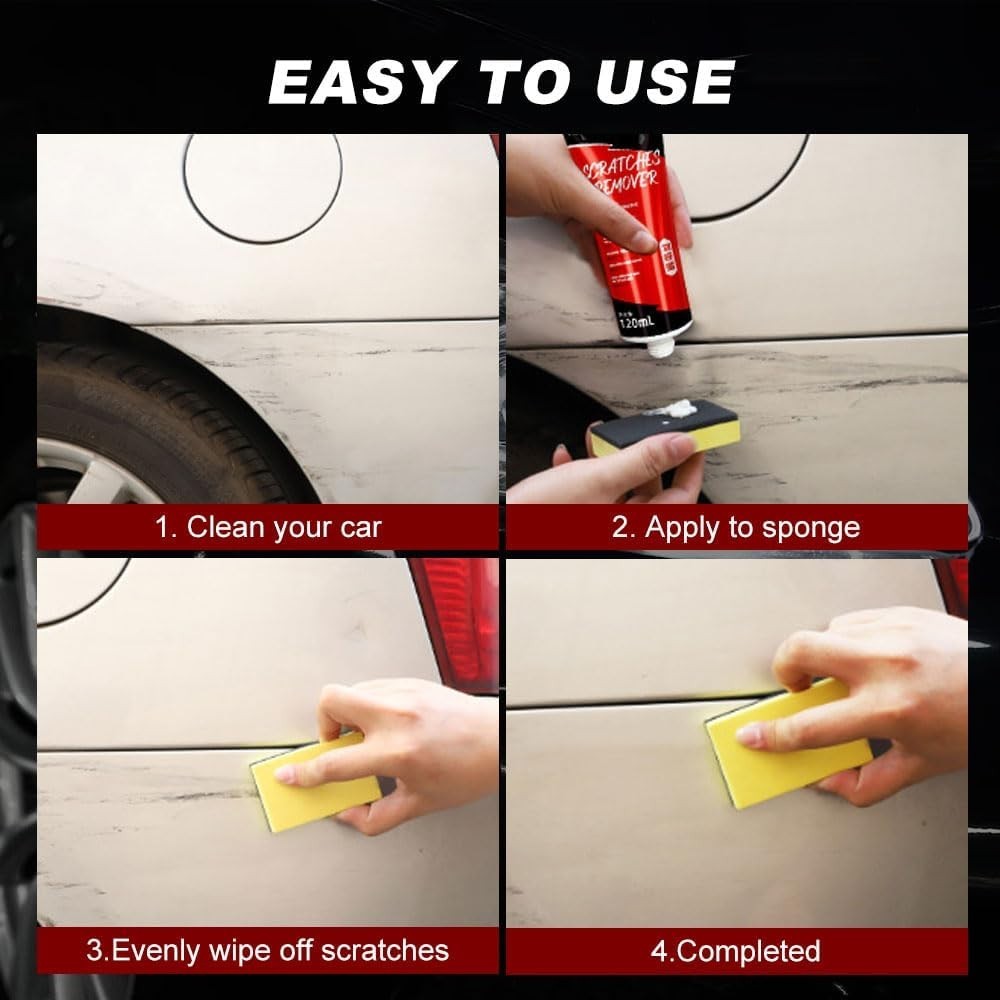Aluminum Oxide Scratch Repair Wax – Quick Polish for All Automotive Finishes