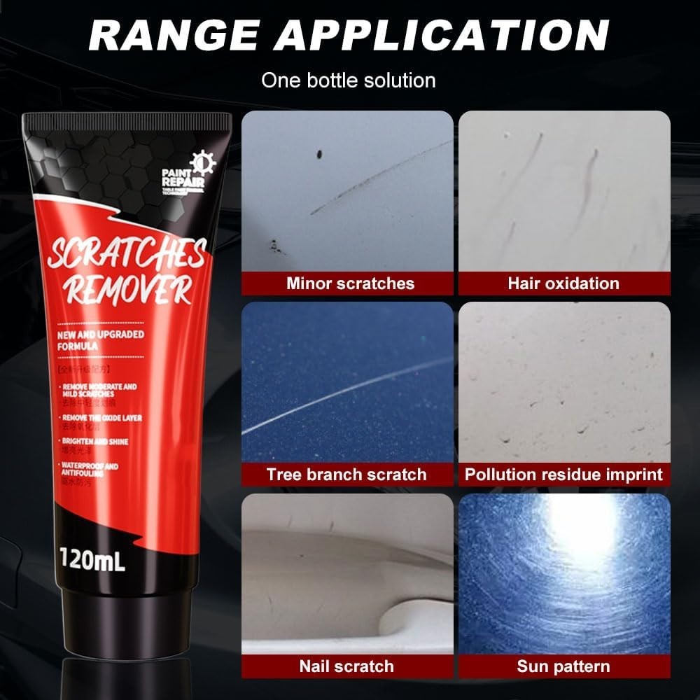 Aluminum Oxide Scratch Repair Wax – Quick Polish for All Automotive Finishes