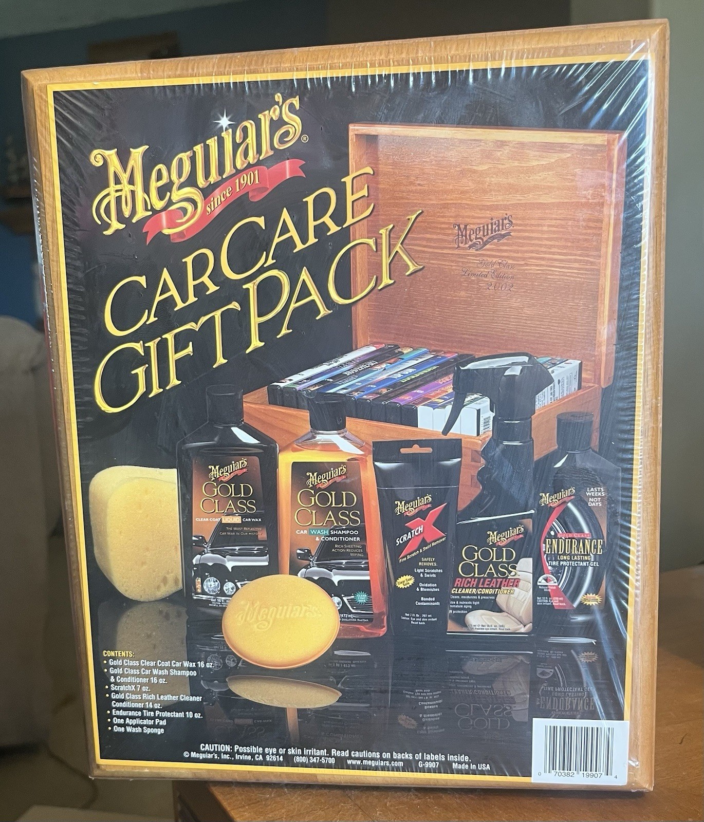 Meguiar’s Gold Class Car Care Gift Pack – #G9907 – Factory Sealed
