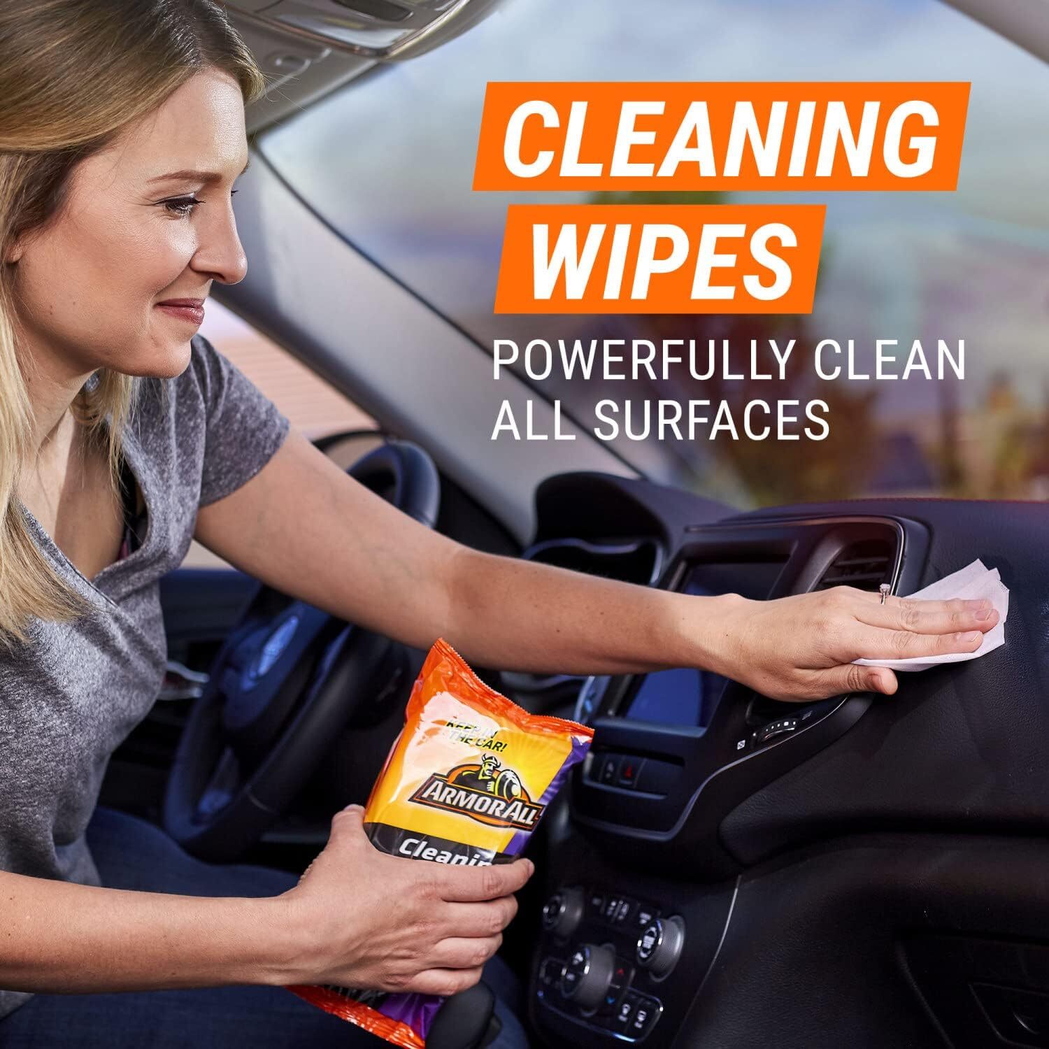 “Armor All Car Wash & Cleaner Kit – 8pc Wipes, Air Freshener, Towels & More”