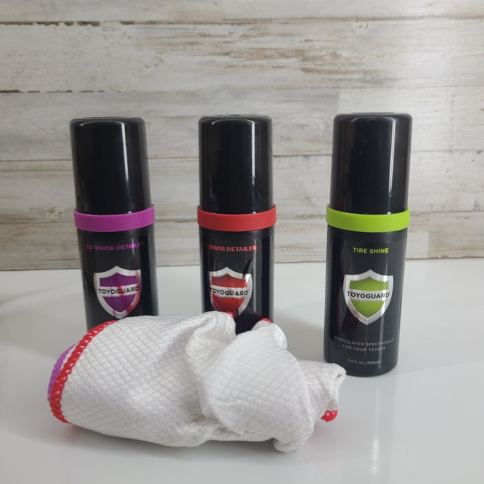 TOYOGUARD OEM Vehicle Protection & Detailing 4 Piece Kit