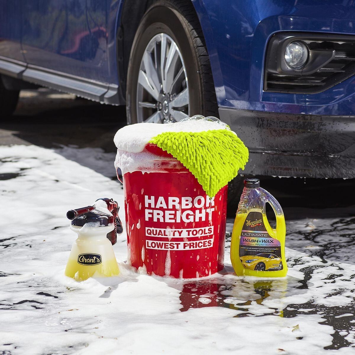 Ultra-Plush Chenille Microfiber Wash Mitt, Professional Auto Care Product GRANTS