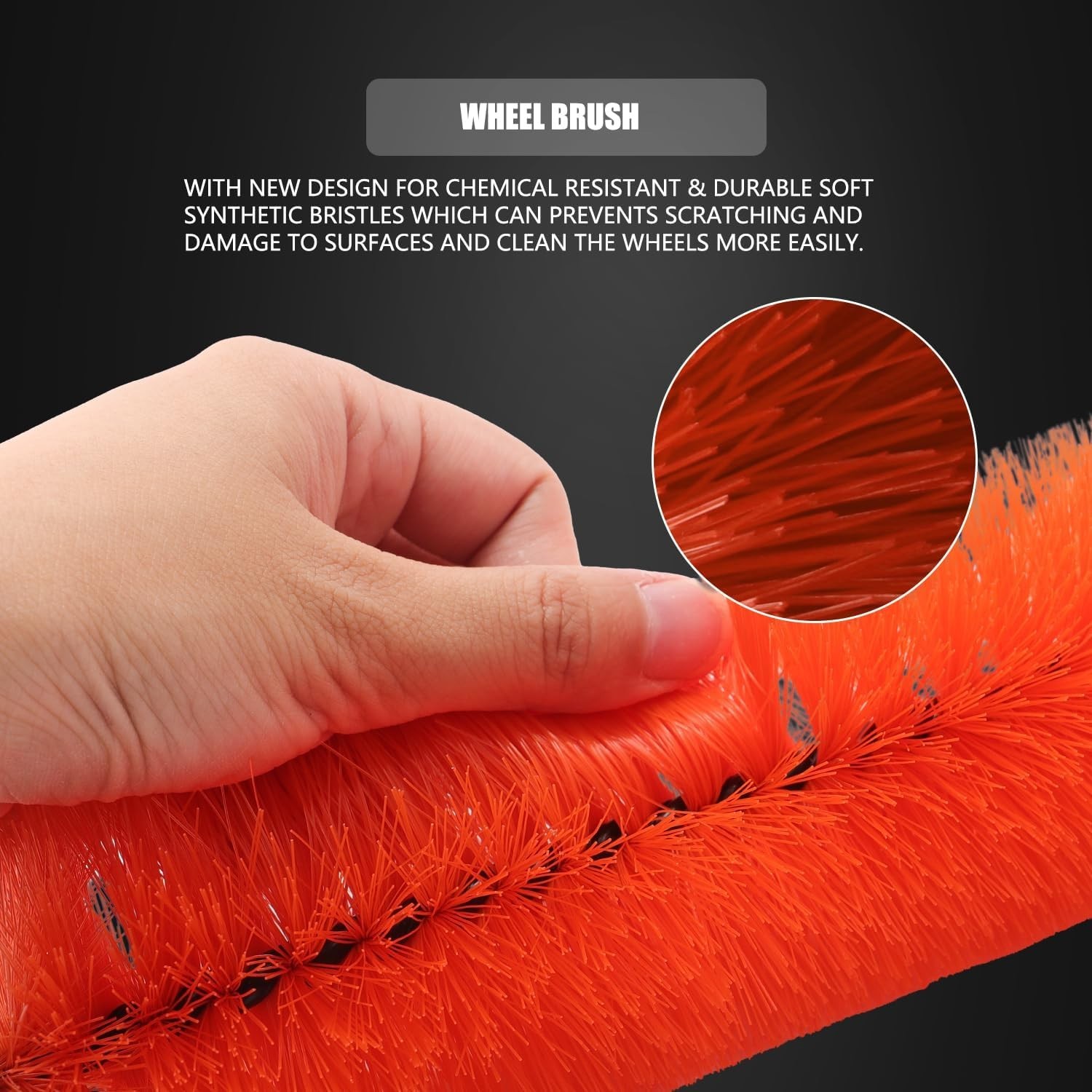 Complete 8-Piece Wheel & Tire Brush Set—Perfect for Detailers & Car Lovers