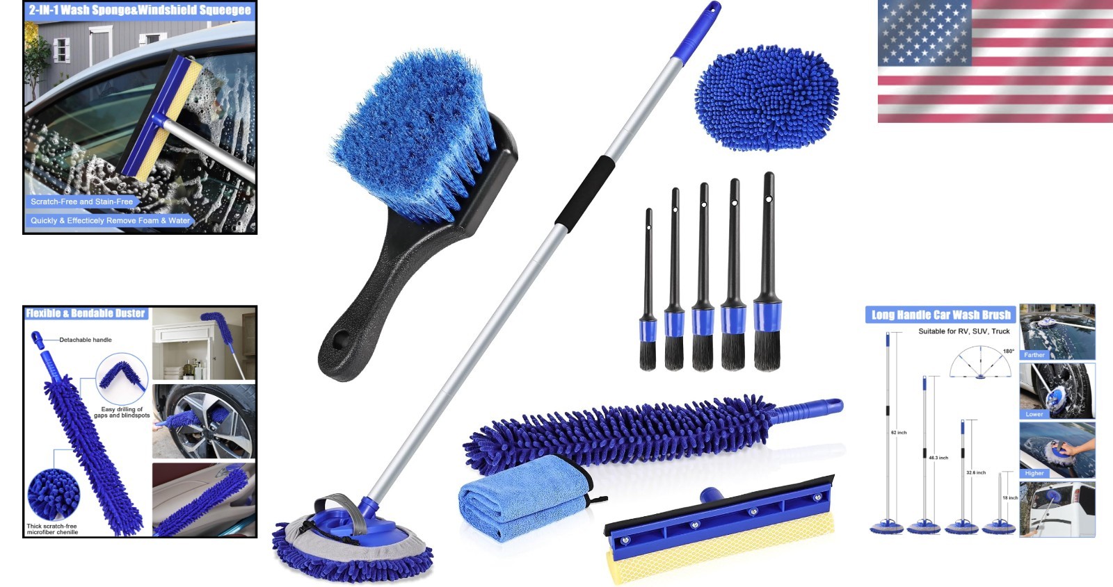 Professional Car Cleaning Supplies Kit