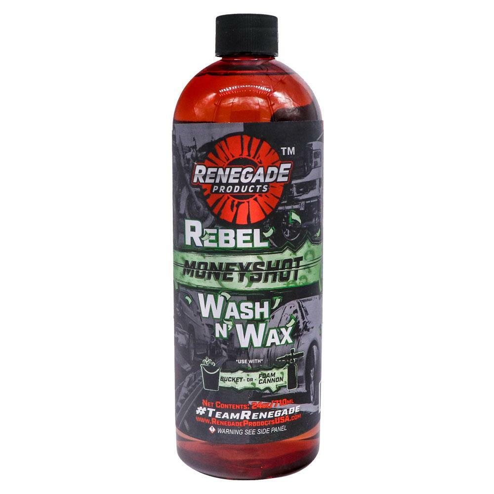 Renegade Moneyshot Wash N’ Wax Carnauba Formula Renegade Products USA (24 OZ)