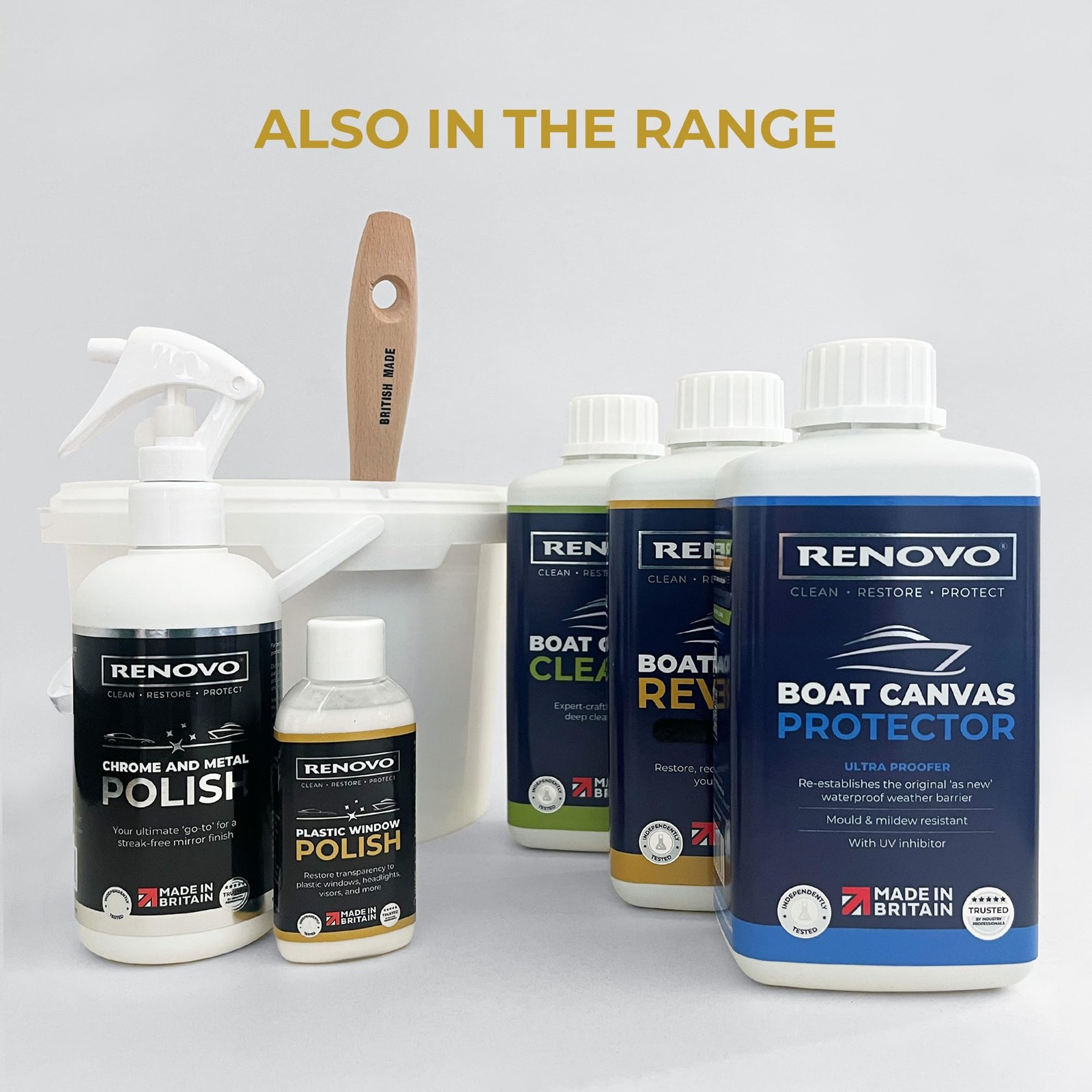 Regenerating Agent for Boat Cover, Navy Blue, 500 ml