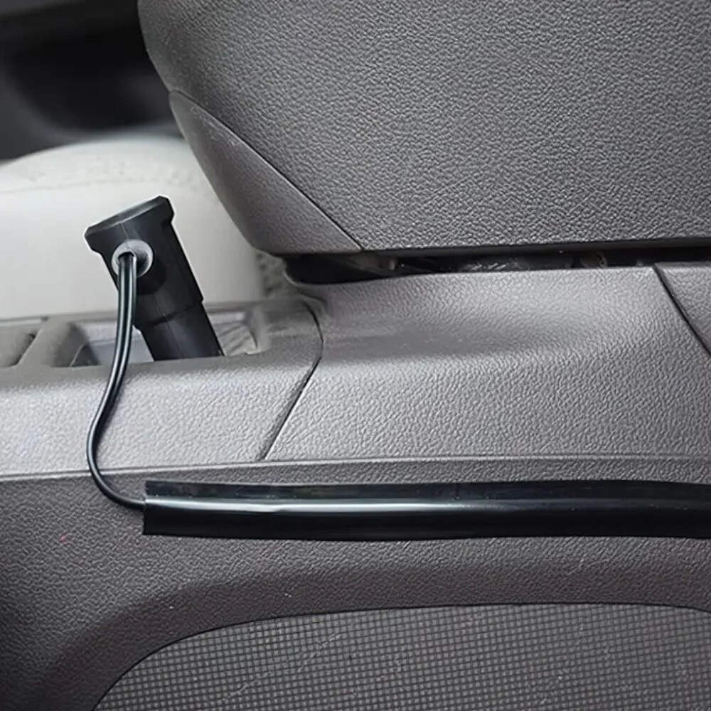 4Pc Sleek Car Cable Organizer Kit Universal Sleeves for a Neat Damage-Free SUV
