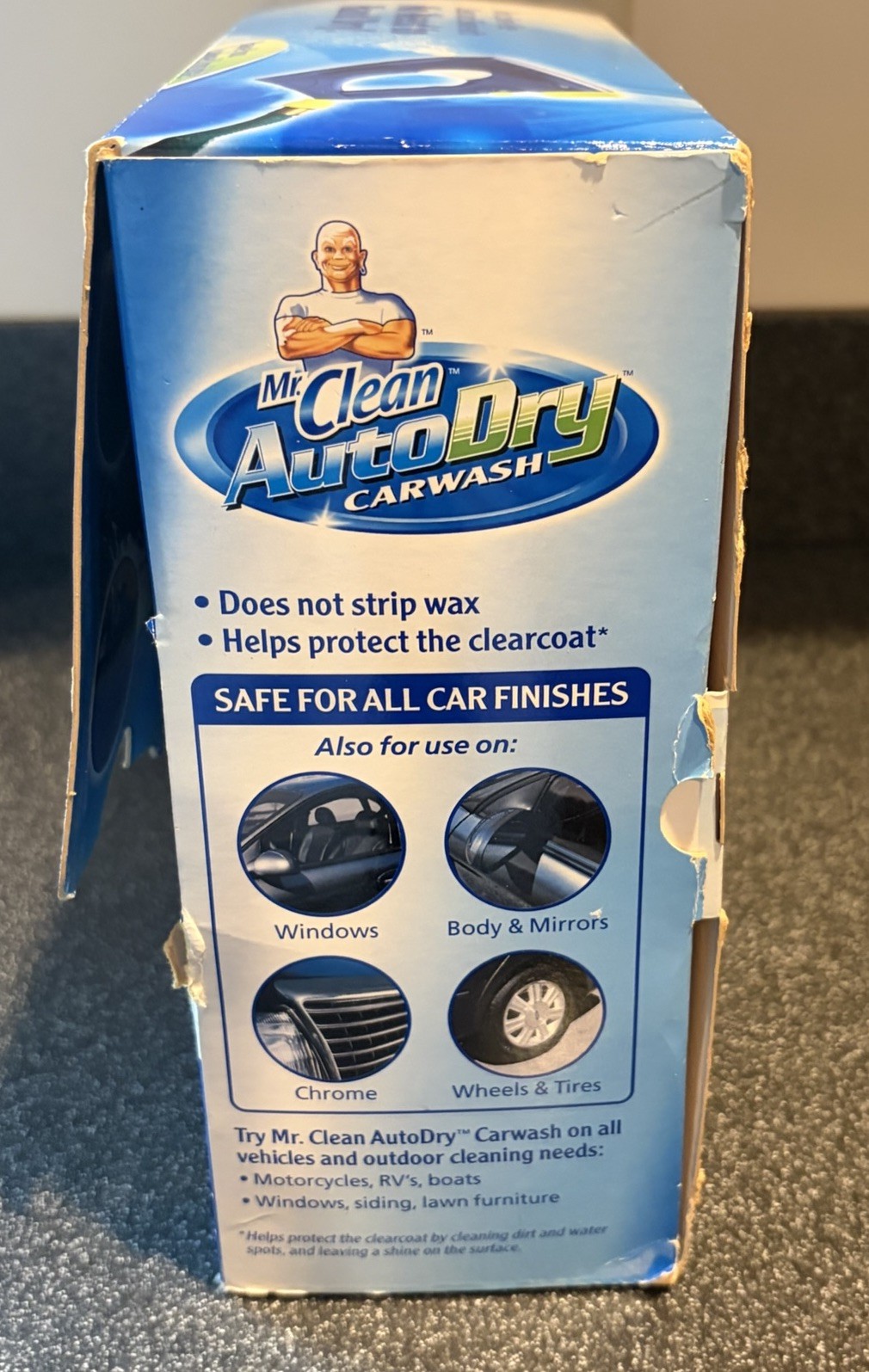 Mr. Clean AutoDry Car Wash System Starter Kit NIB Soap Filter Motor Trend