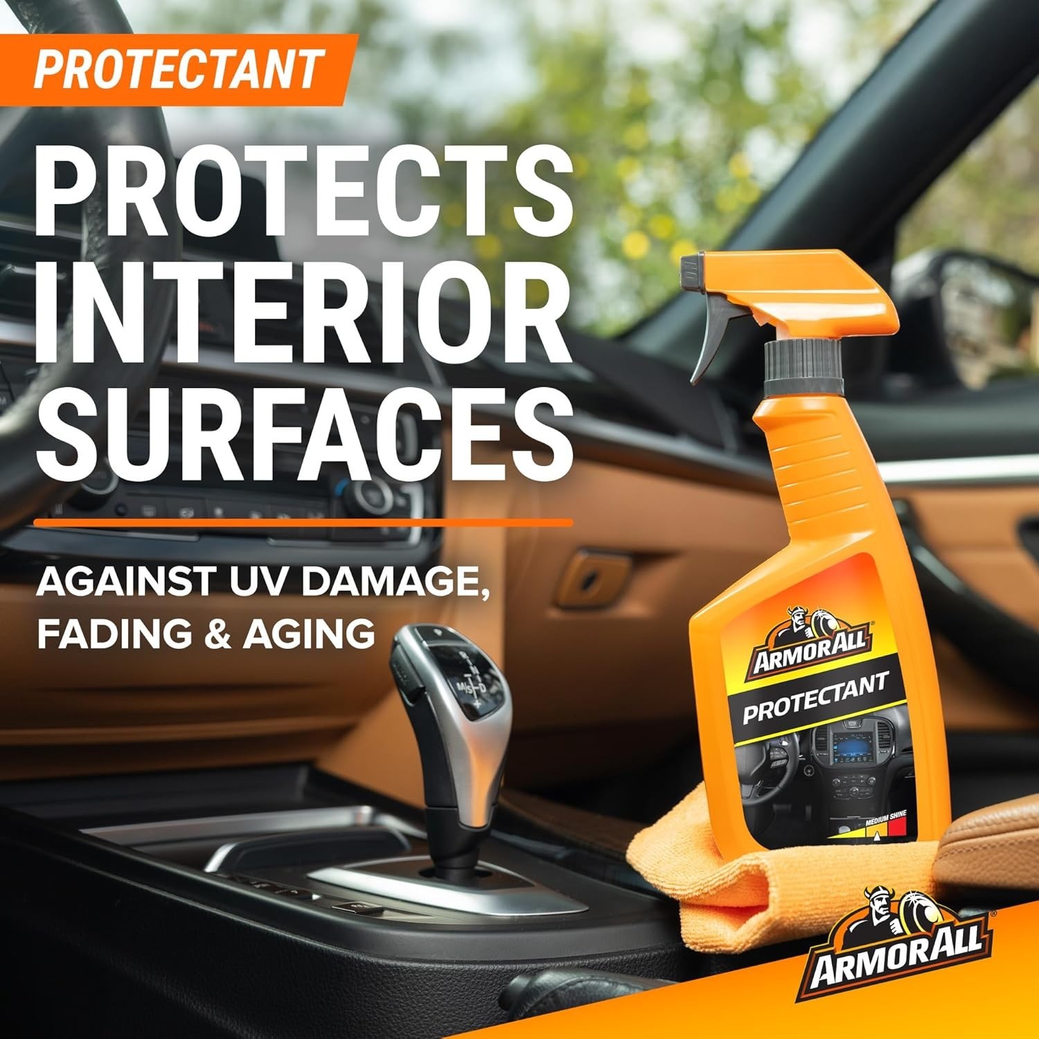 All-In-One Car Care Set: Glass Cleaner, Tire Cleaner & Air Freshener