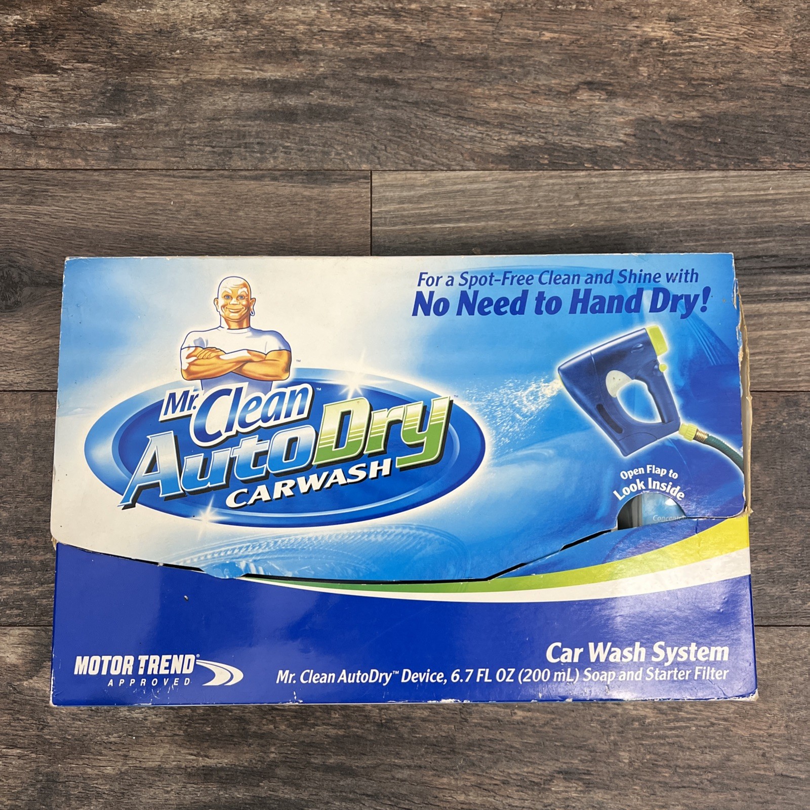 Mr. Clean Auto Dry Car Wash Spray System & Starter Soap Kit NEW