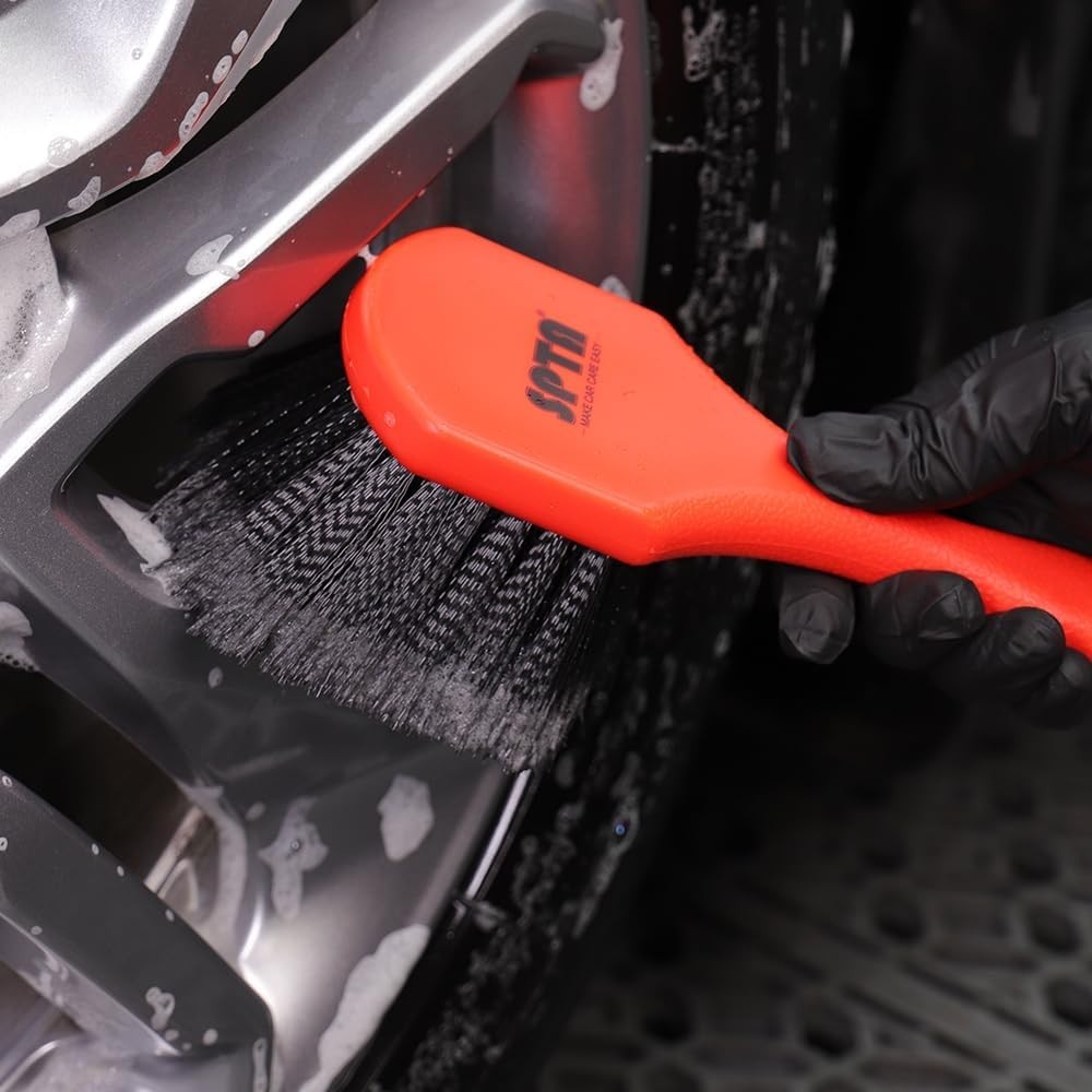 Complete 8-Piece Wheel & Tire Brush Set—Perfect for Detailers & Car Lovers