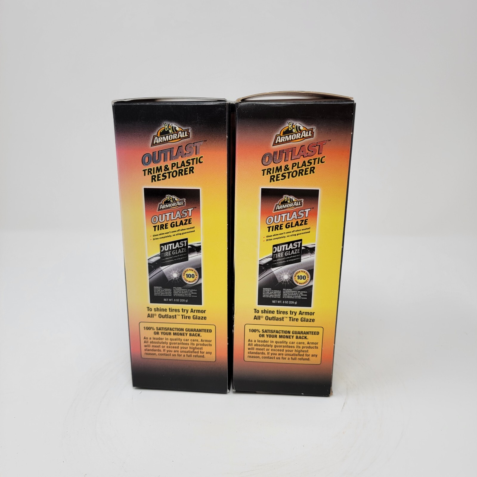 2x Armor All Outlast Car Trim & Plastic Cleaner Cleans Cars Trucks Motors