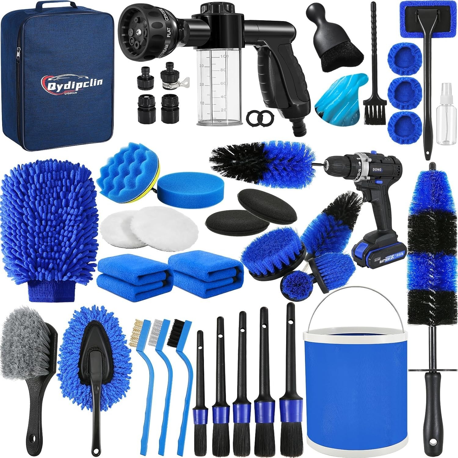 42Pcs Car Detailing Kit, Car Detailing Brush Set, Car Wash Cleaning Kit, Car …