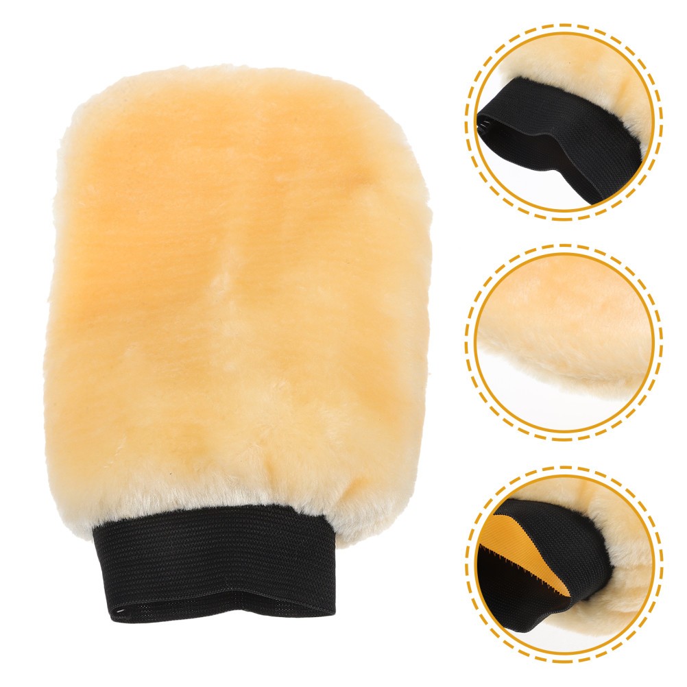Vehicle Washing Mittens Soft Car Cleaning Glove Waterproof Gloves Accessories