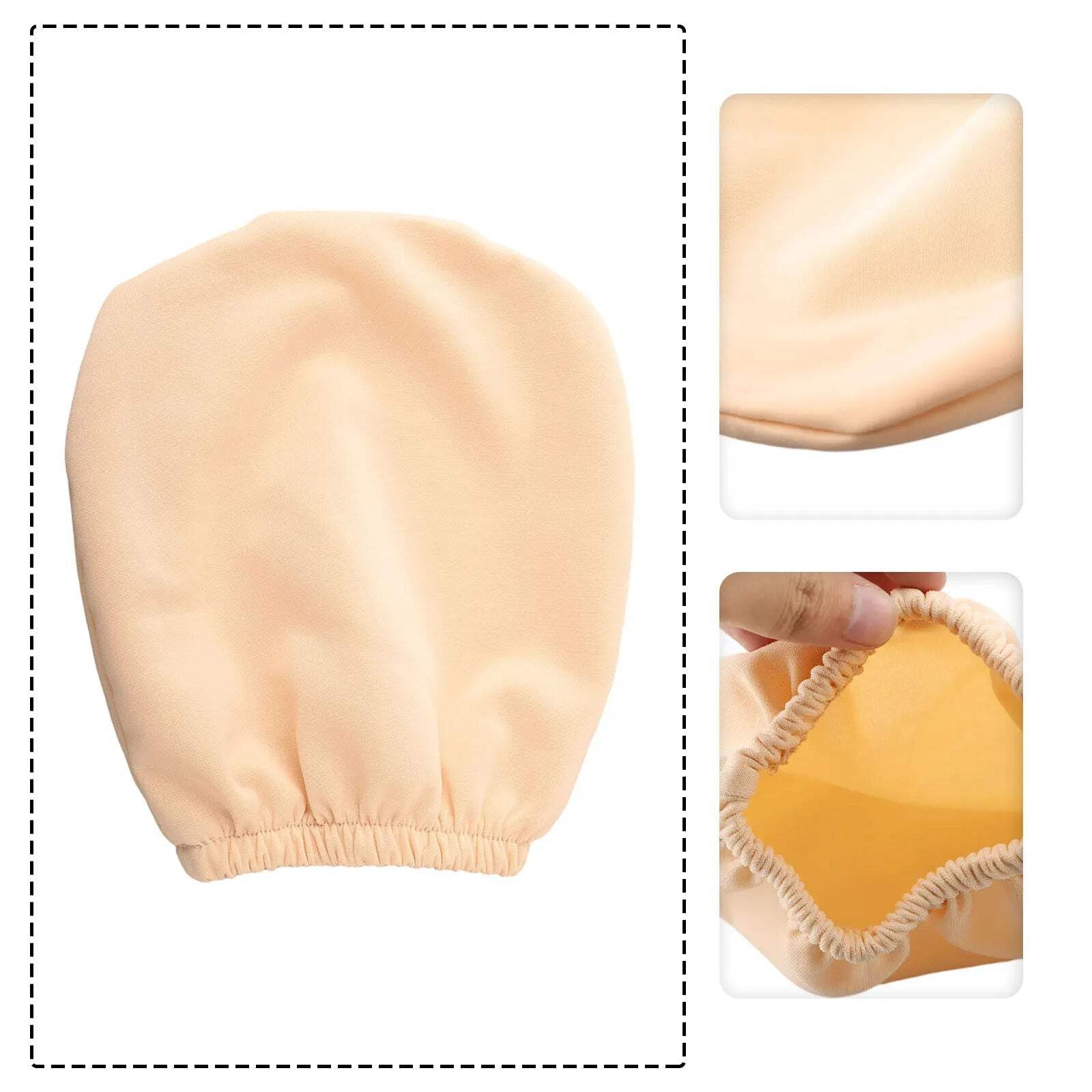 1pc Premium Cloth Headrest Cover For Car Truck SUV Auto Universal Elastic Neck
