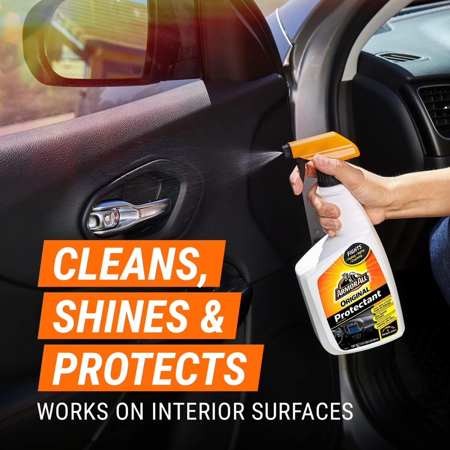 Armor All Original Protectant Spray and Refill, Interior Car Cleaner with UV Pro