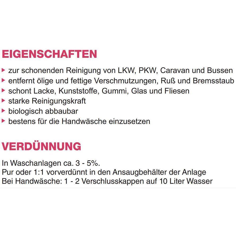 YOU.S Autoshampoo Autowäsche Schaum Konzentrat biologisch abbaubar – 2x 1 Liter