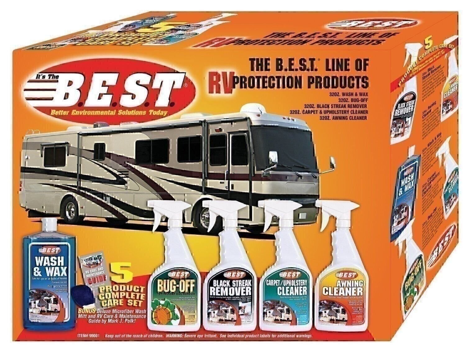 Propack RV Cleaning 5 Piece Starter Pack
