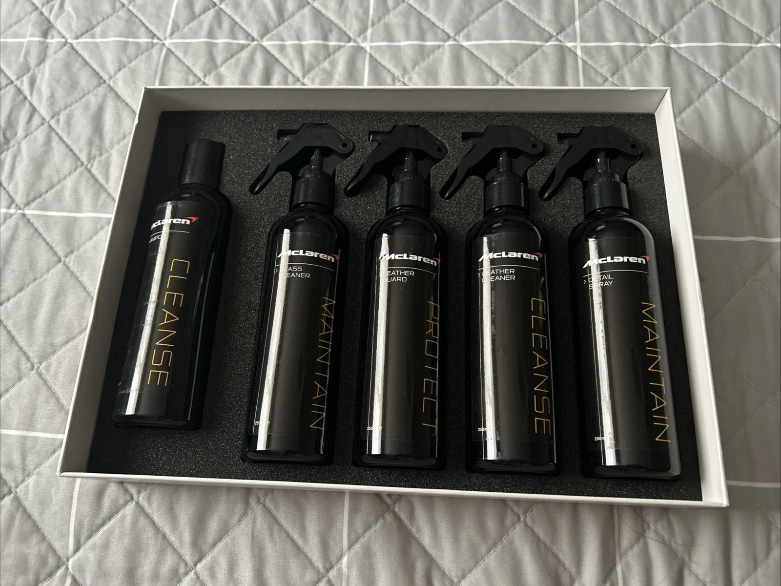 McLaren Car Detailing Kit 5 Pcs Set New In Box