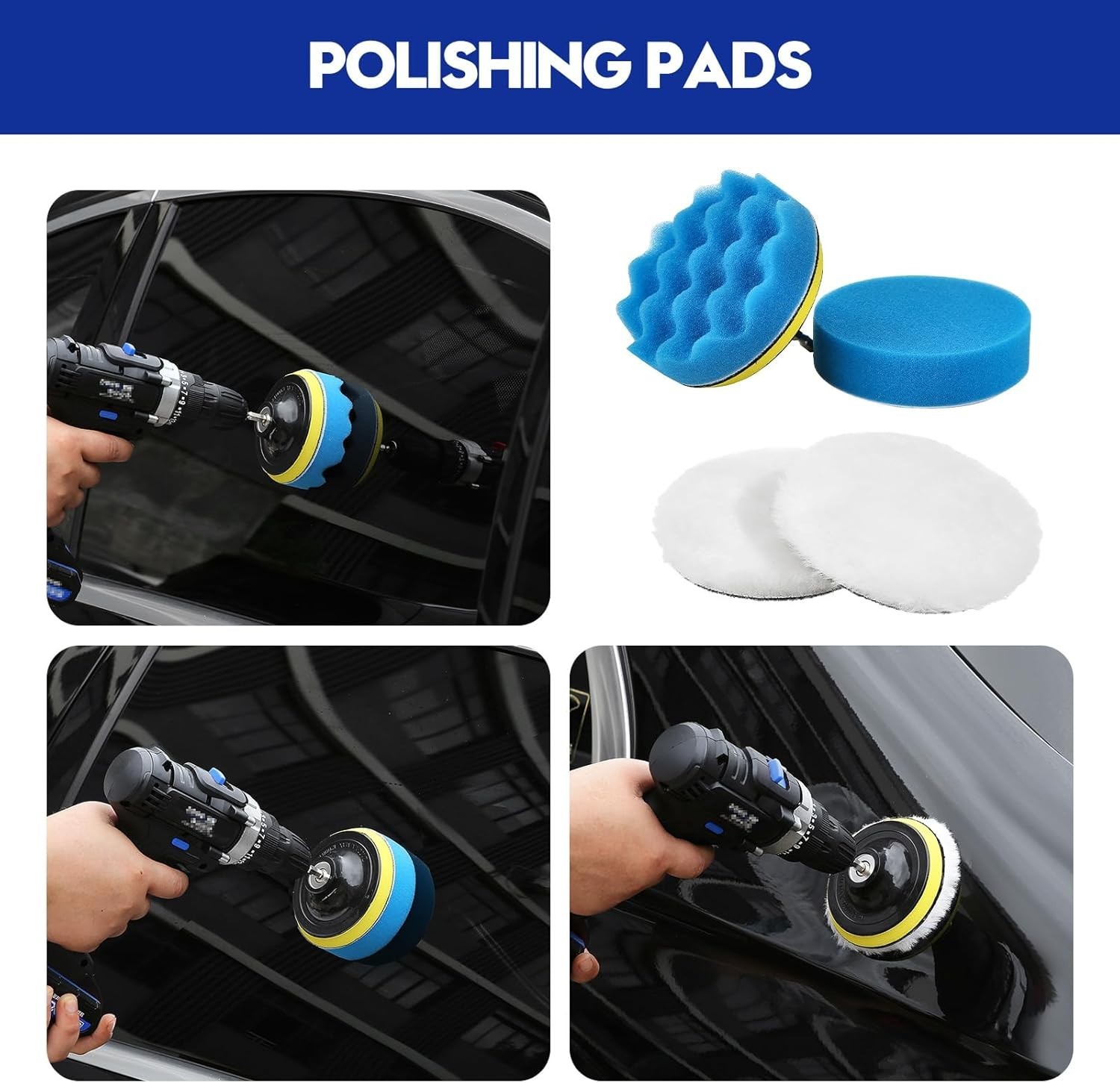 Comprehensive 45-Pcs Car Wash & Detailing Kit: Effortless Clean for All Vehicles
