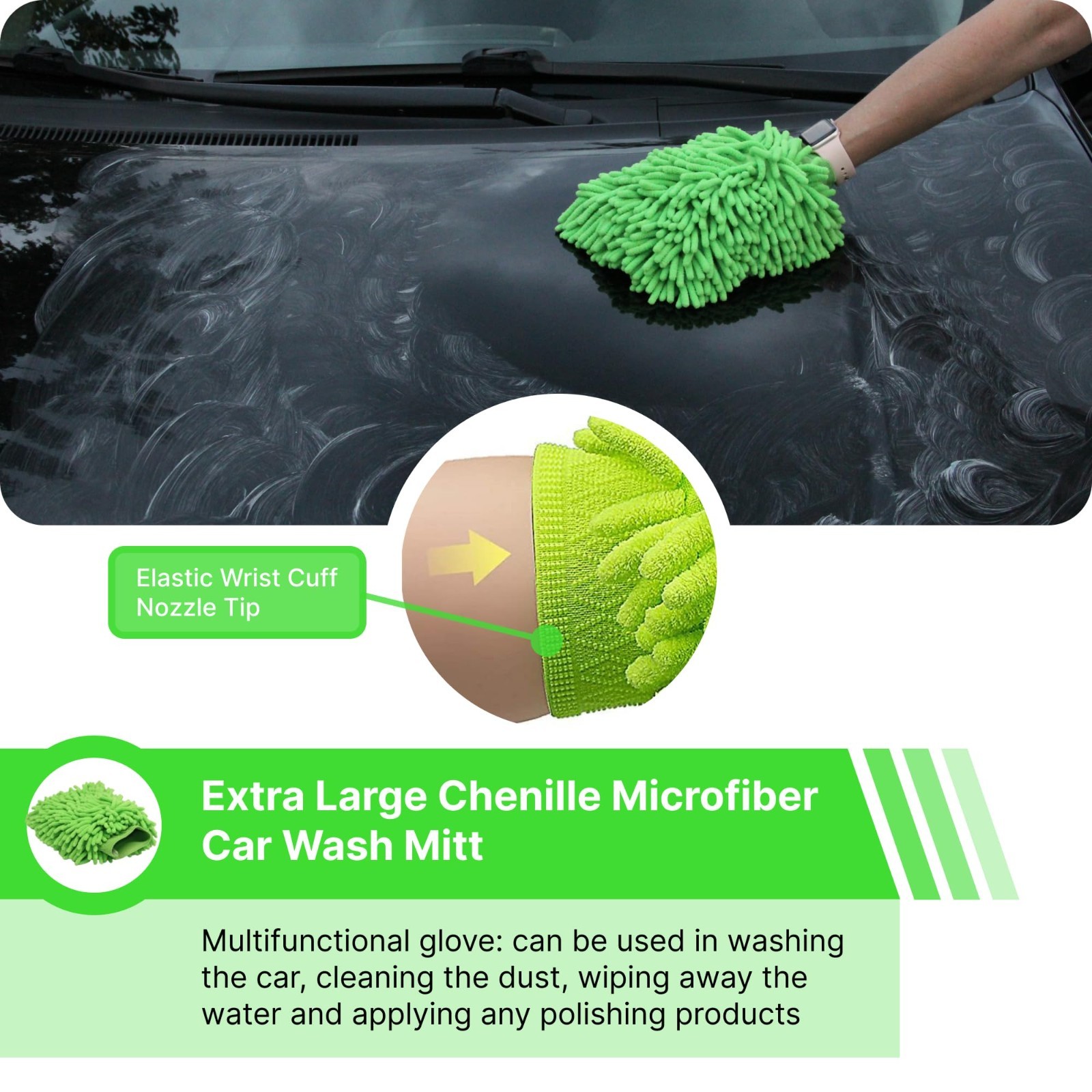 7-in-1 Auto Detailing Kit – Complete Car Cleaning Set with Mop, Brushes & Towels