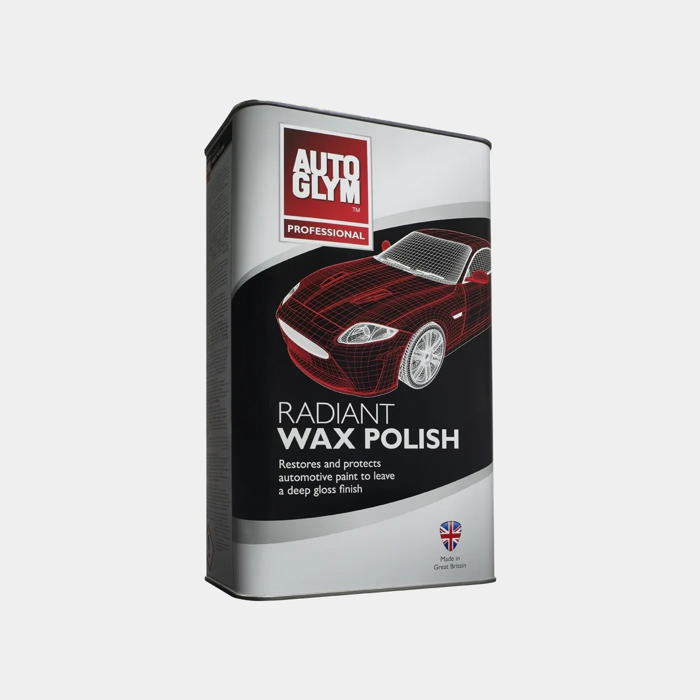 AUTOGLYM RADIANT WAX 5L POLISH APPLICATOR FREE 500 ML BOTTLE WITH SPECIAL CAP