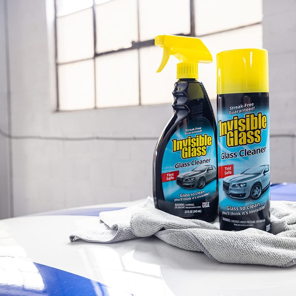 Invisible Glass 92164-4PK Premium Cleaner 22 Fl Oz (Pack of 4), Clear