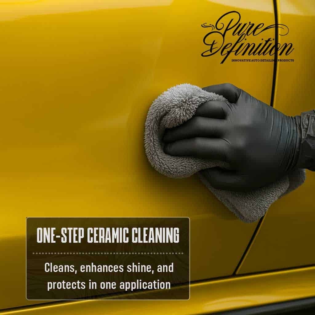 Ceramic Waterless Wash Kit – SiO2 Cleaning Spray For Paint, Glass, Wheels & Trim