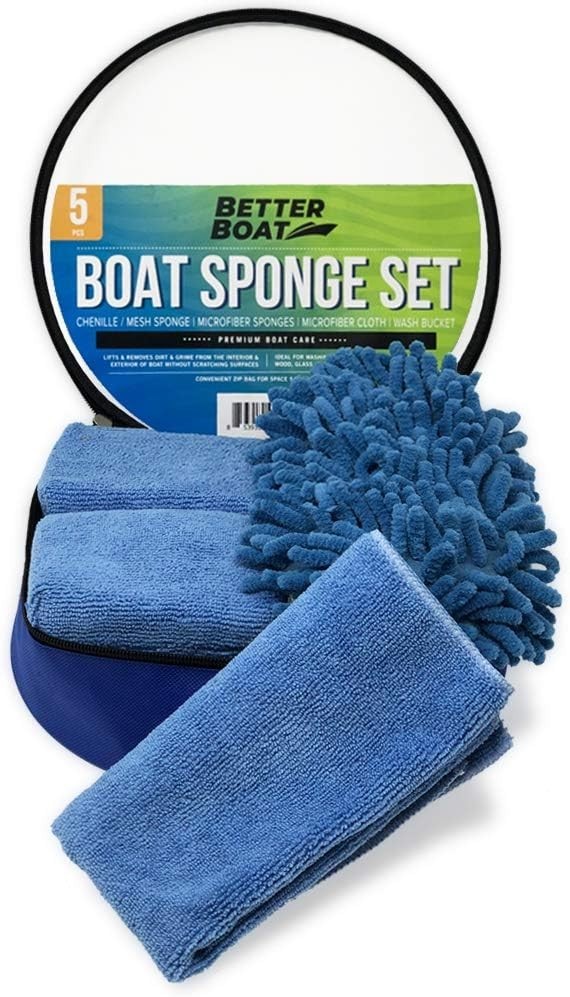 Universal Boat & Car Wash Set: Microfiber Cloths