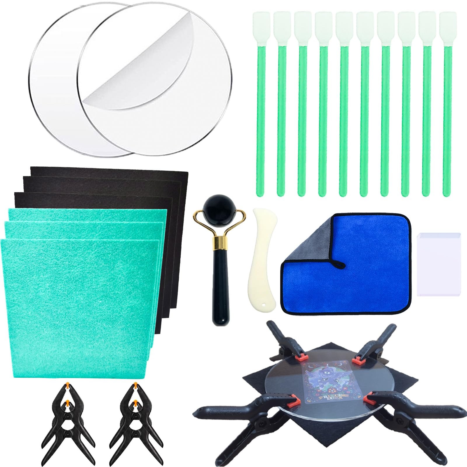 28 PCS Trading Card Cleaning Kit Sports Card Care Cleaning Kit Care Accessory…