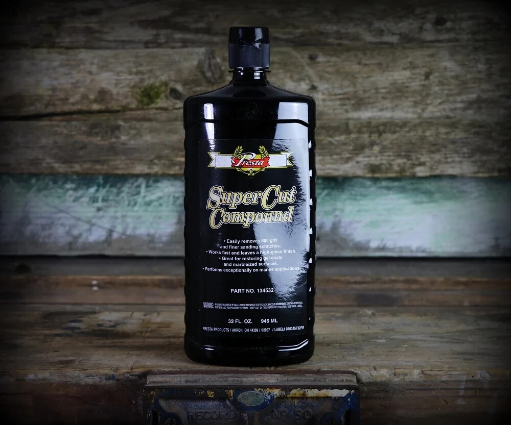 Presta Super Cut Compound 946ml 134532 VOC Great Car Compound Polish Detailing