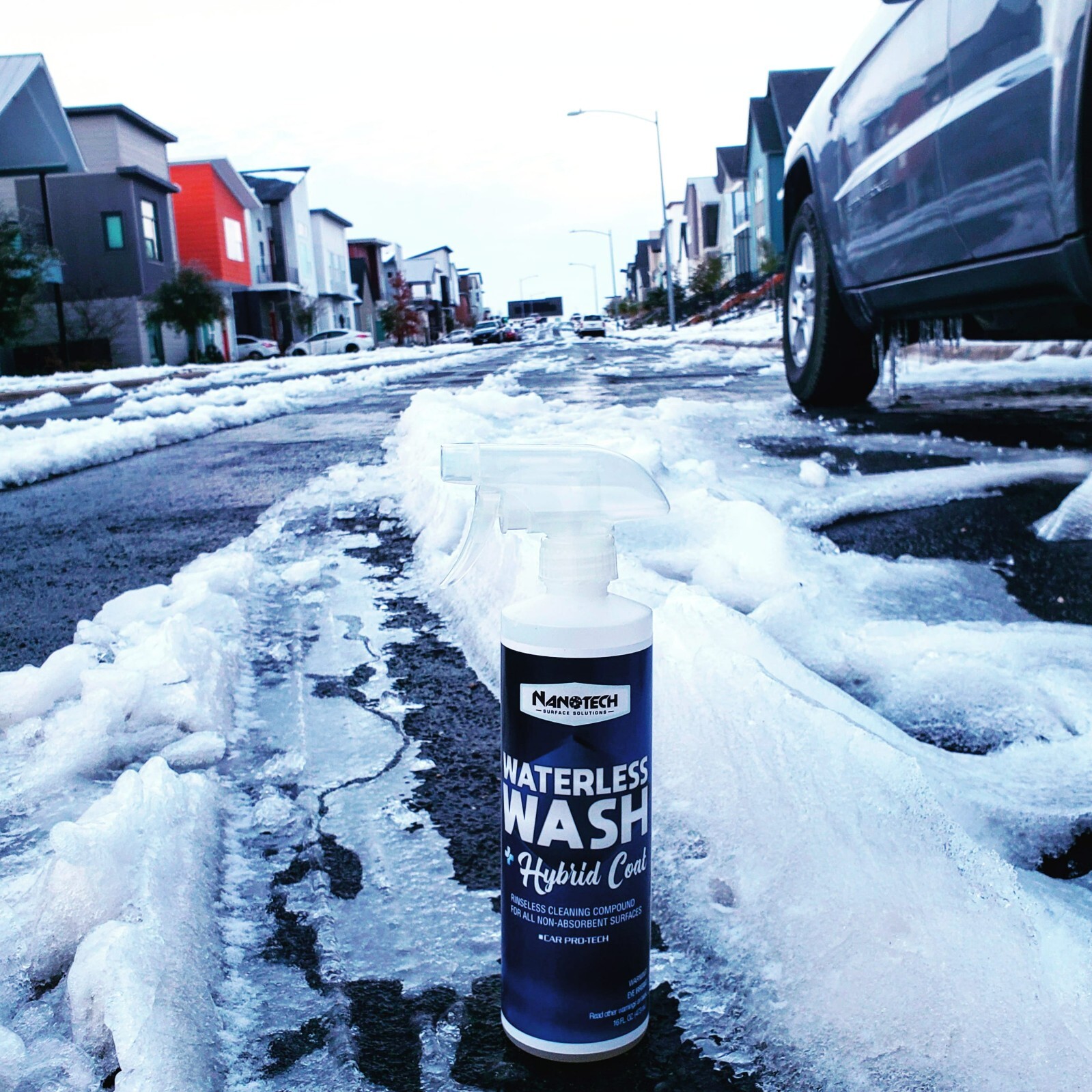Nanotech SS Waterless Wash & Hybrid Coat: Rinse less Ceramic Cleaner & Protector