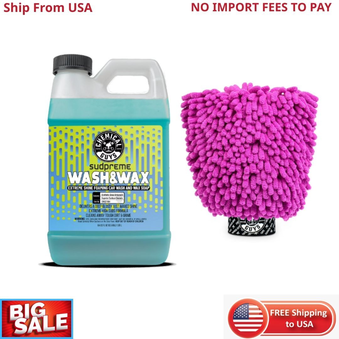 Chemical Guys Sudpreme + Wash Mitt New