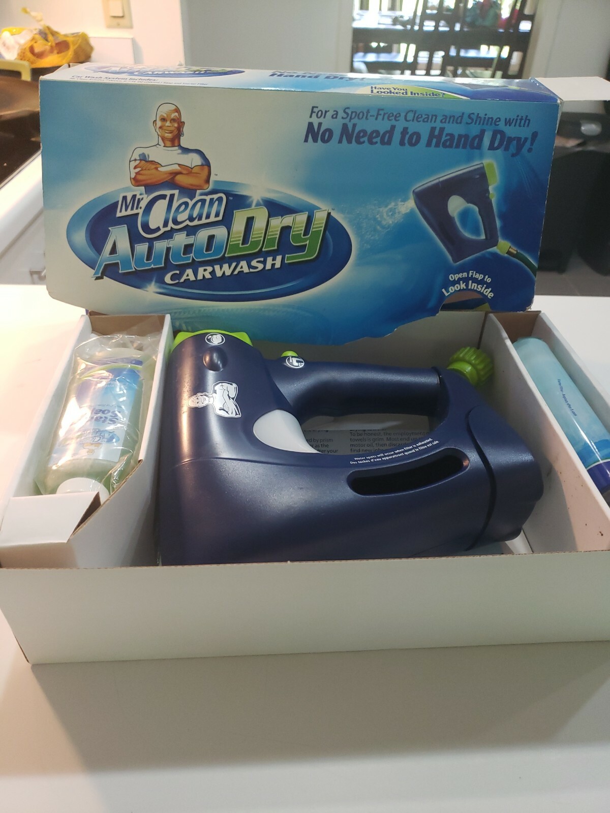 Mr Clean AutoDry Car Wash System Carwash w/Soap & Starter Filter – Auto Dry