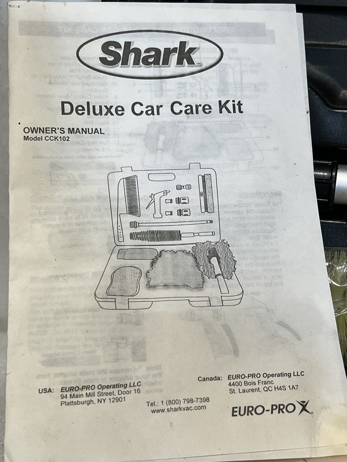 🔥Shark CCK102 Deluxe Car Care Kit, NEW, Free Ship🇺🇸