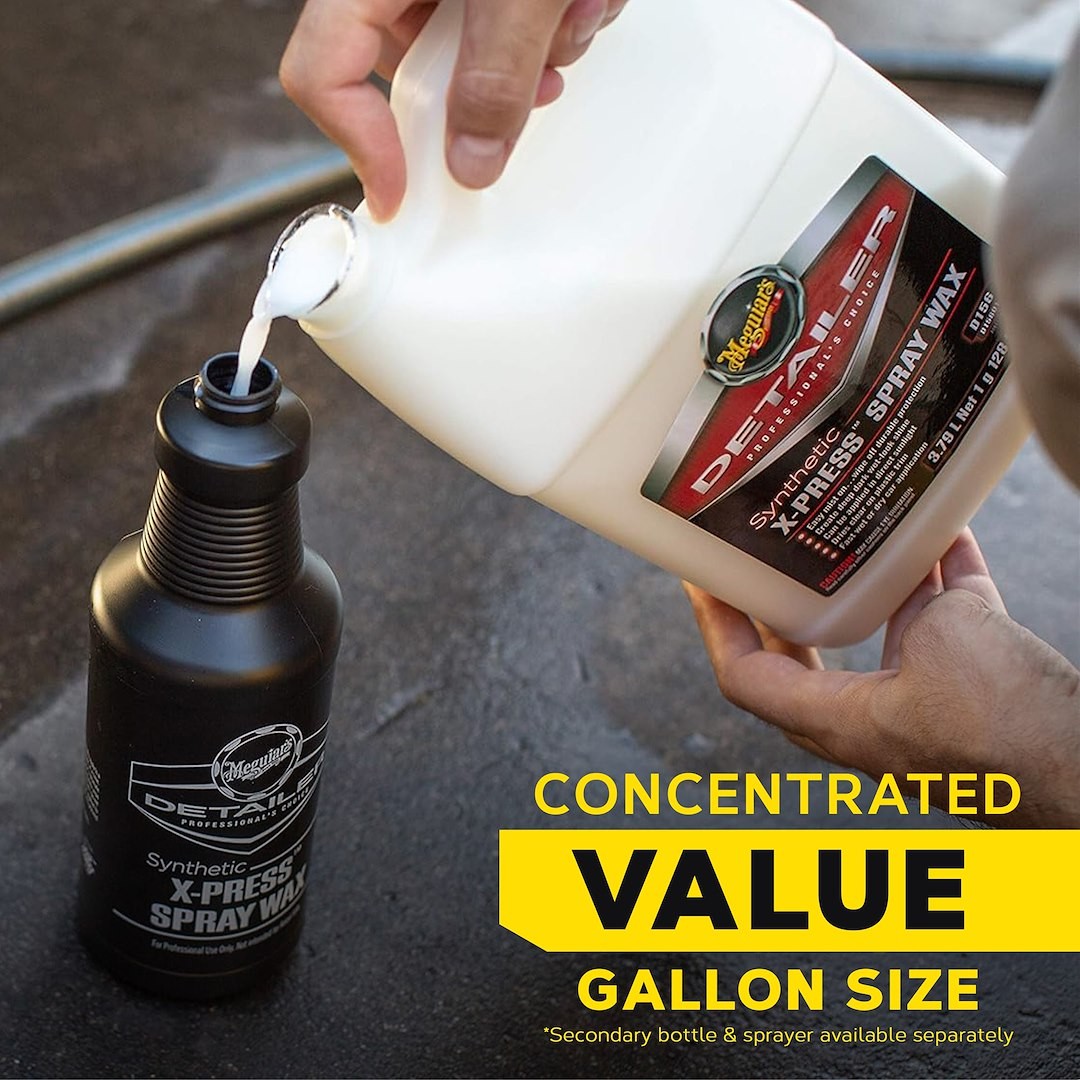 Meguiars D15601 Car Wax Liquid 1 Gallon Can w/o Applicator Single