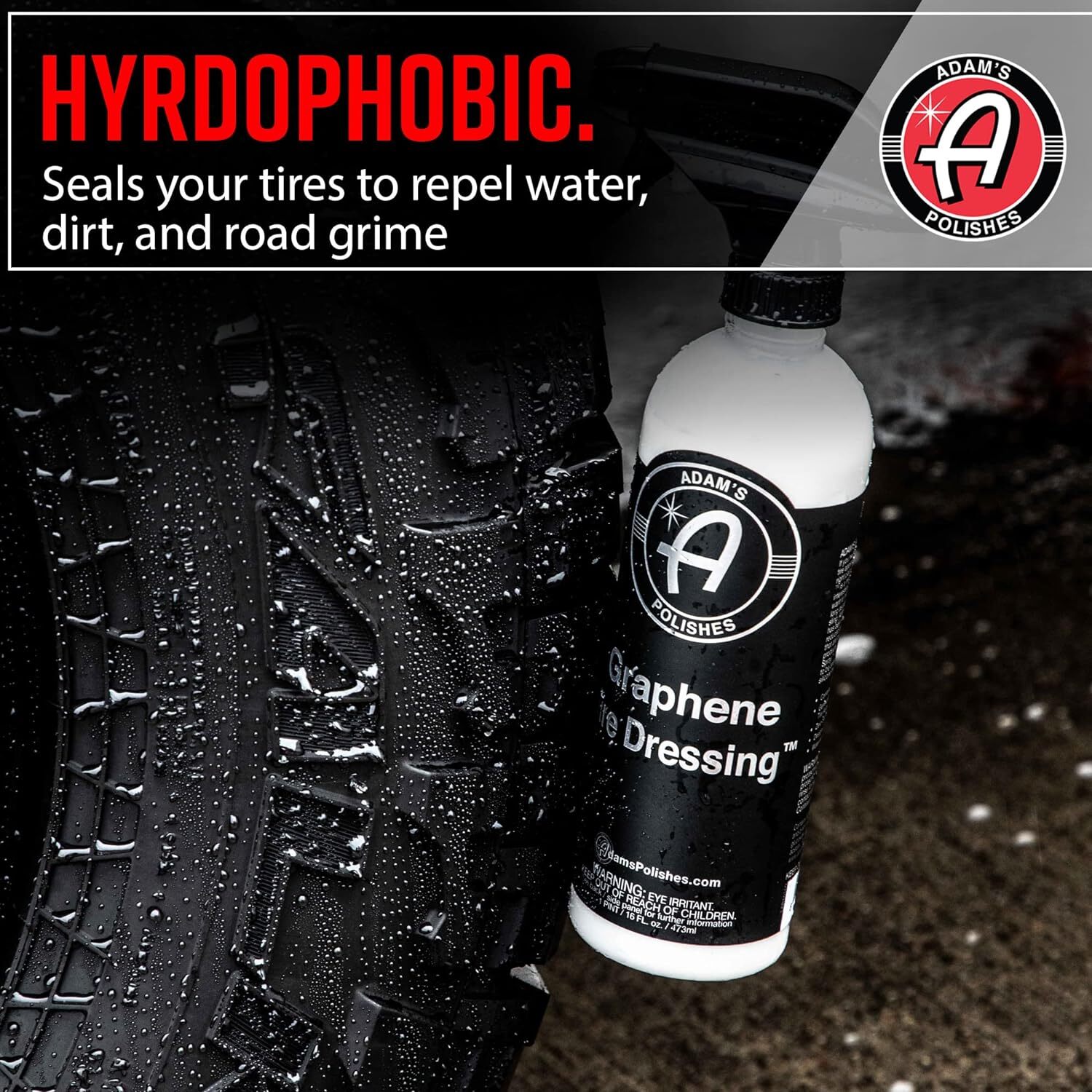 Adam’s Polishes Graphene Tire Dressing Combo NEW (FREE SHIPPING)