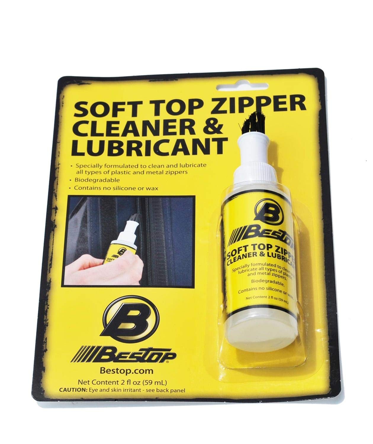 Small Soft Top Zipper Cleaner Lubricant 11206 00 Maintenance Care Jeep Canvas