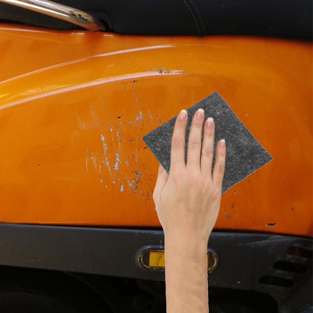 4Pcs Reusable Nano Sparkle Cloth for Vehicle Scratch Remover and Paint Restore