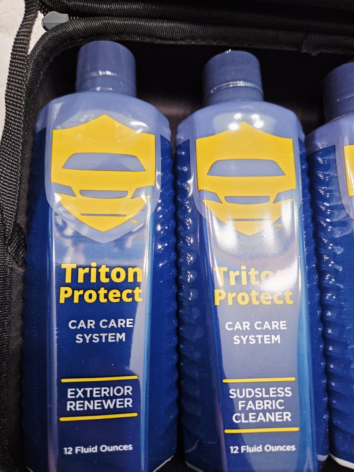 Triton Protect Car Care System Automotive Detail Kit, Ceramic, Fabric, Leather