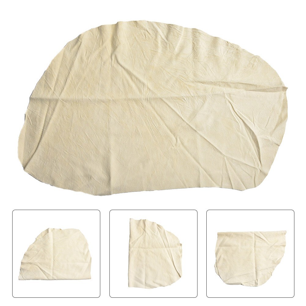 1x Chamois Leather Cleaning Cloth Car Washing Towel Rag 40*30cm Lightweight