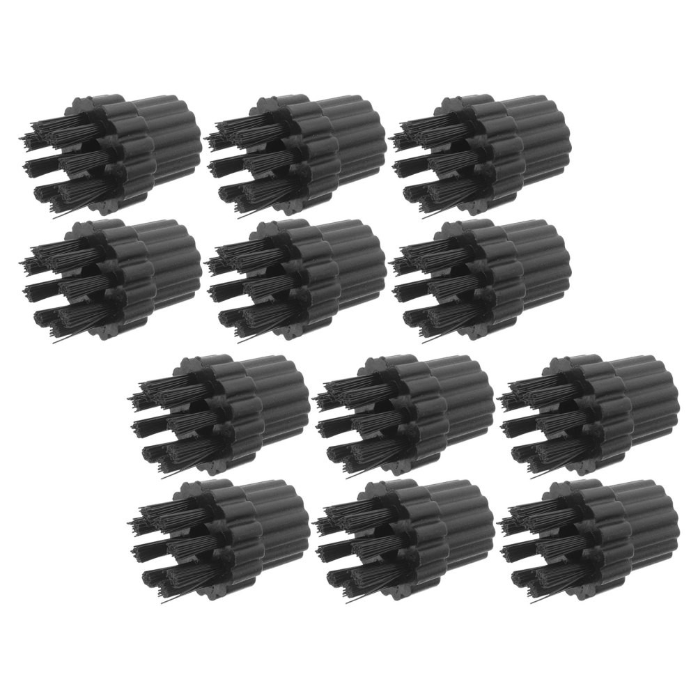 12pcs Steam Cleaner Brush Head M8 Steamer Attachments Nylon Brush Head
