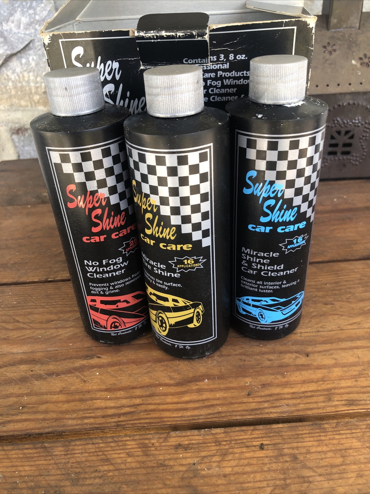 Super Shine Concentrated Car Care Kit 3 products