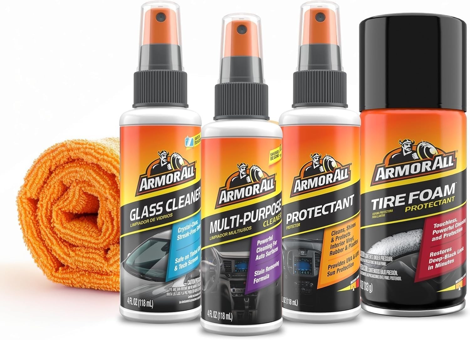Car Cleaning Kit, Interior and Exterior, 5-Piece Kit | Car Cleaning Kit, Inte…