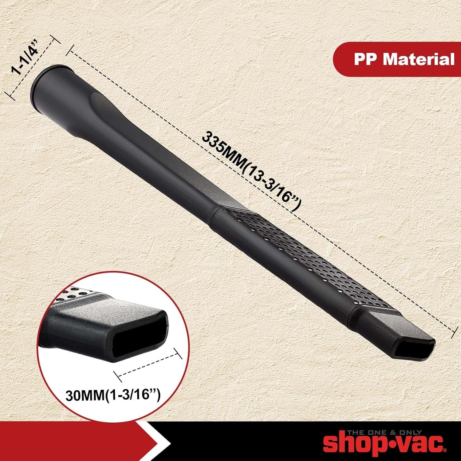 2-Piece Car Cleaning Kit with Flexible Crevice Tool & Soft Auto Brush